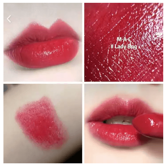 MAC Lustre Mini Lipstick #Lady Bug  1.8 g